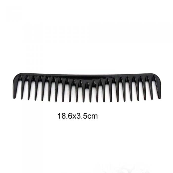 plastic wide tooth hair comb