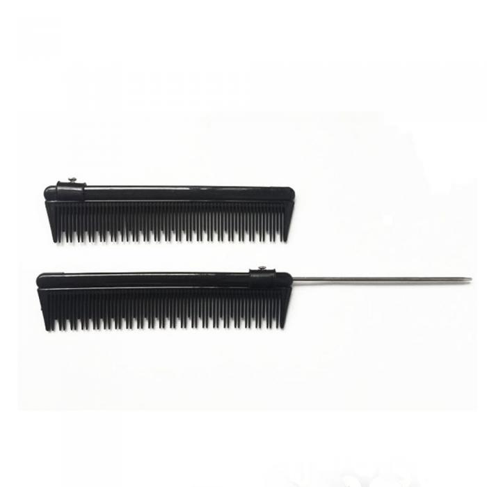removable metal tail comb