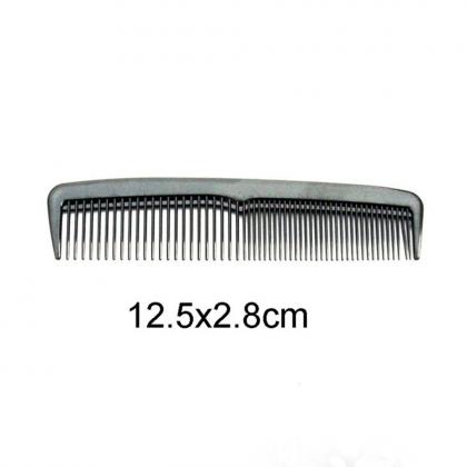 small plastic hair comb