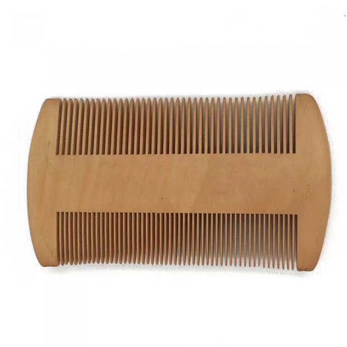 wooden custom beard comb
