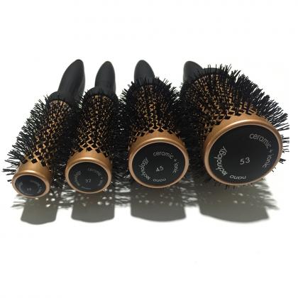 ceramic hair straightener brush