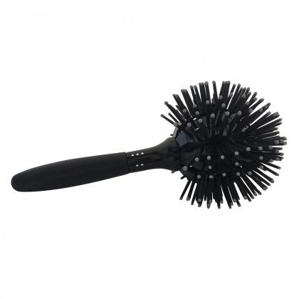 Japan 3D heat resistant styling tools ball round curl hair brush