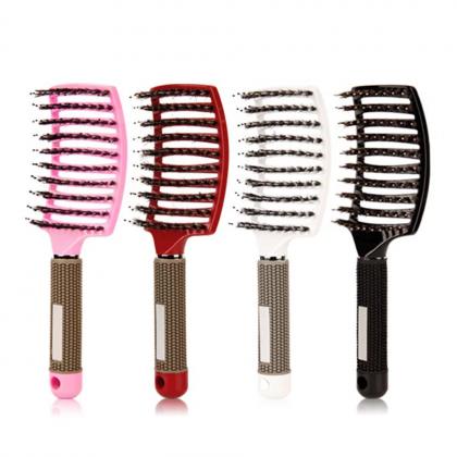 professional brush for hair extension boar bristle hair brush