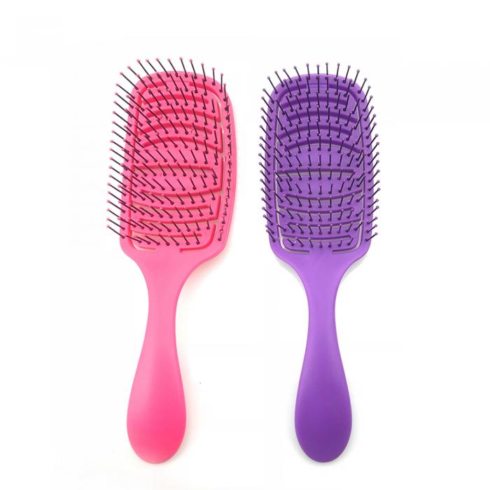 private label hair brush professional vent curved hair brush