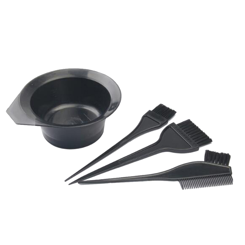 hair dyeing brush and bowl