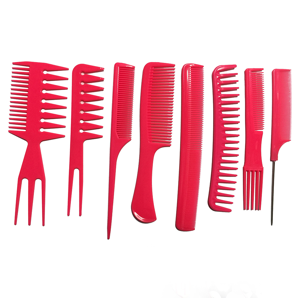 Plastic hair brush