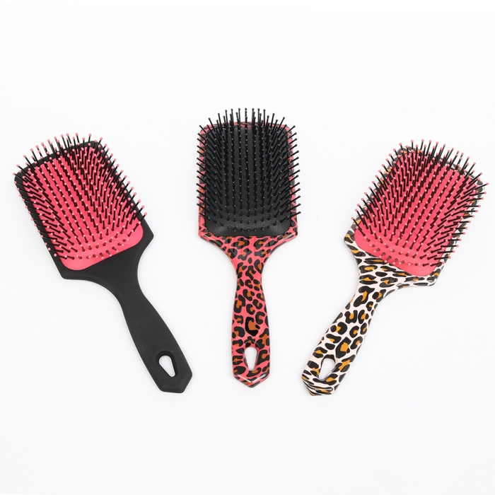 plastic paddle hair brush