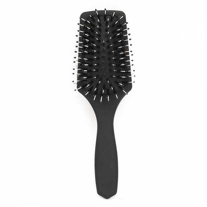 plastic mini paddle hair brush