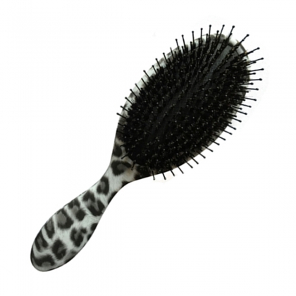 the wet brush with leopard print