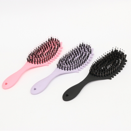 define styling curly hair brush with boar bristle