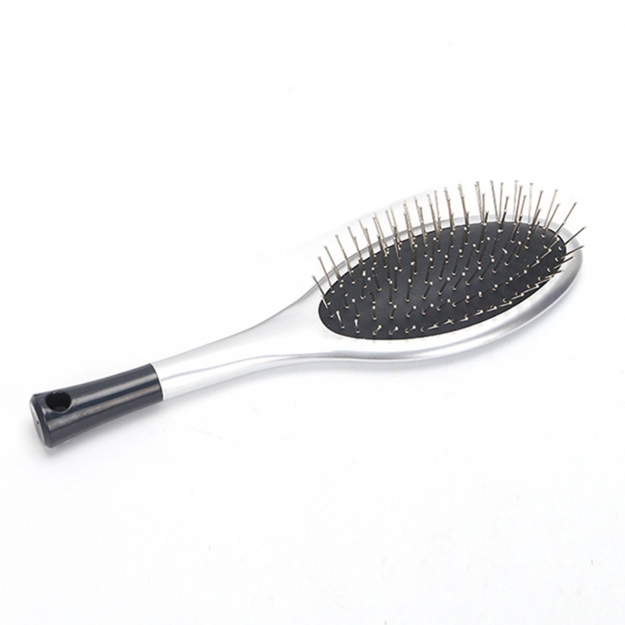 hot sale hair brush with steel teeth